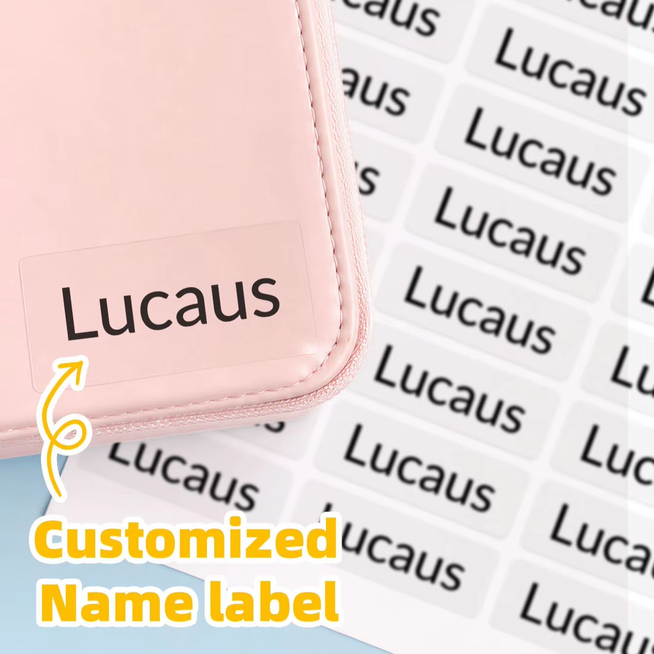 Personalized Name Box - 1-240 szt. Personalizowane naklejki z imieniem