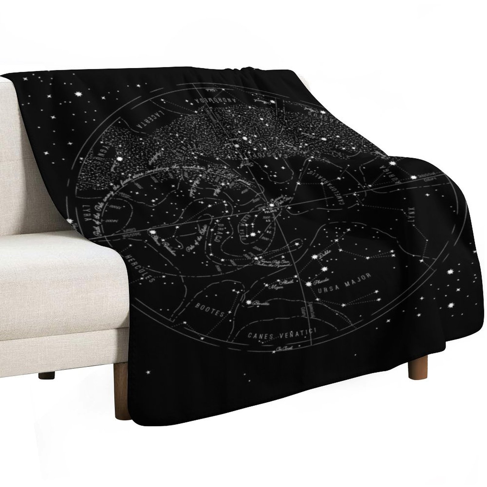 Koc z motywem szczegółowej map – Custom Star Map recenzja i cena