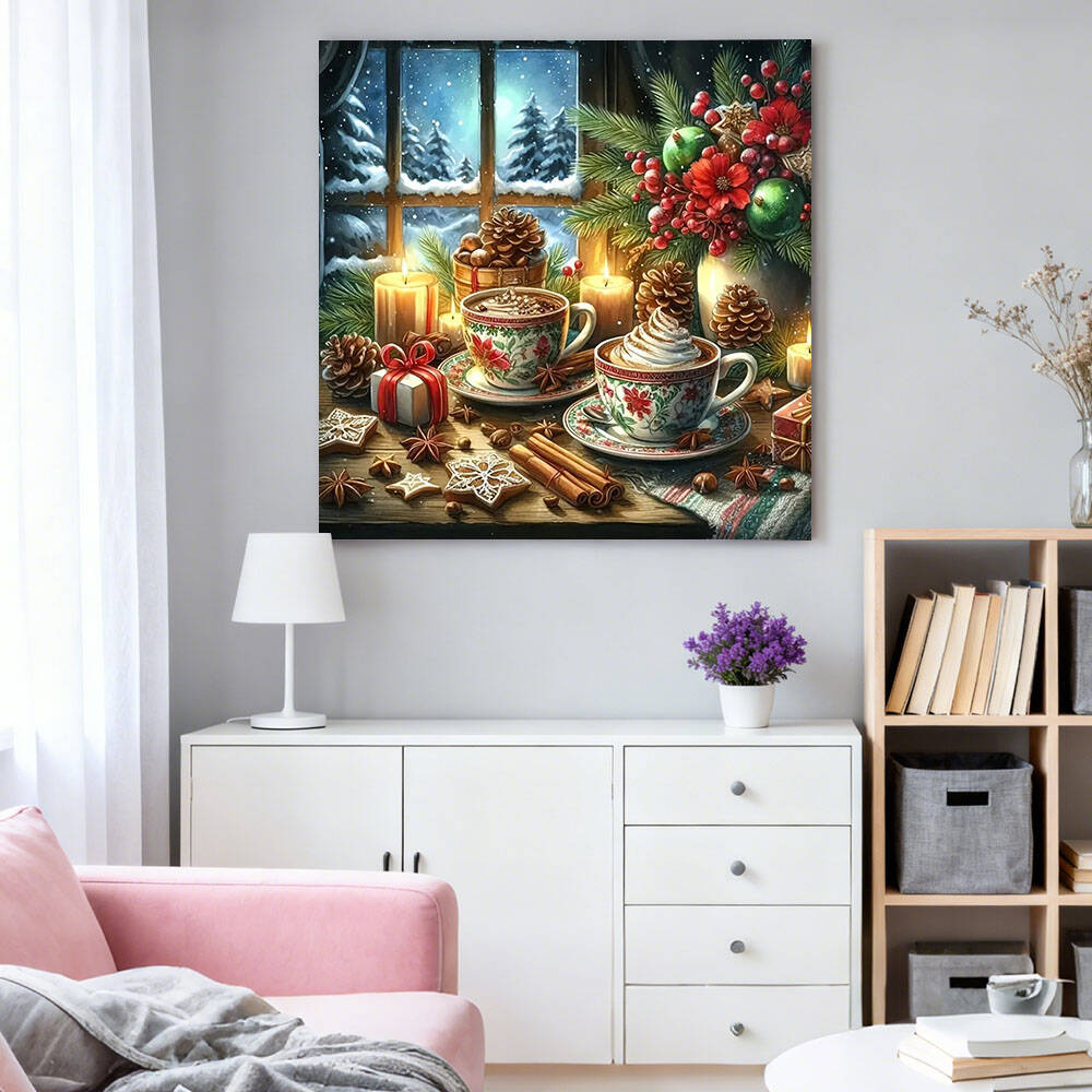 HUACAN Diamentowe Malowanie Fi – Photo Mosaic Print recenzja i cena