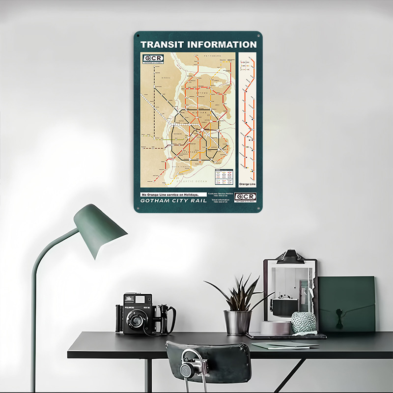 Mapa Goradziego Głębin Nadmors – Custom Map Poster recenzja i cena