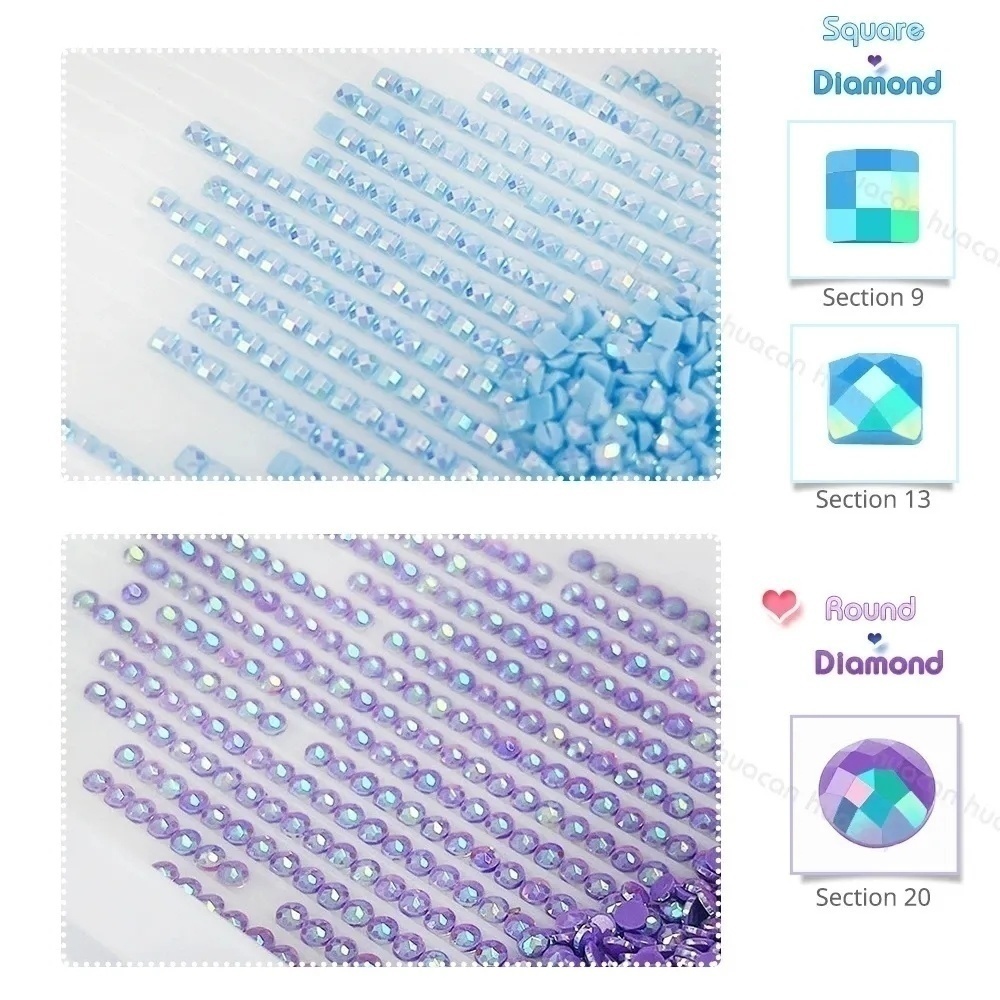 Bezramkowy, kreskówkowy zestaw – Photo Mosaic Print recenzja i cena