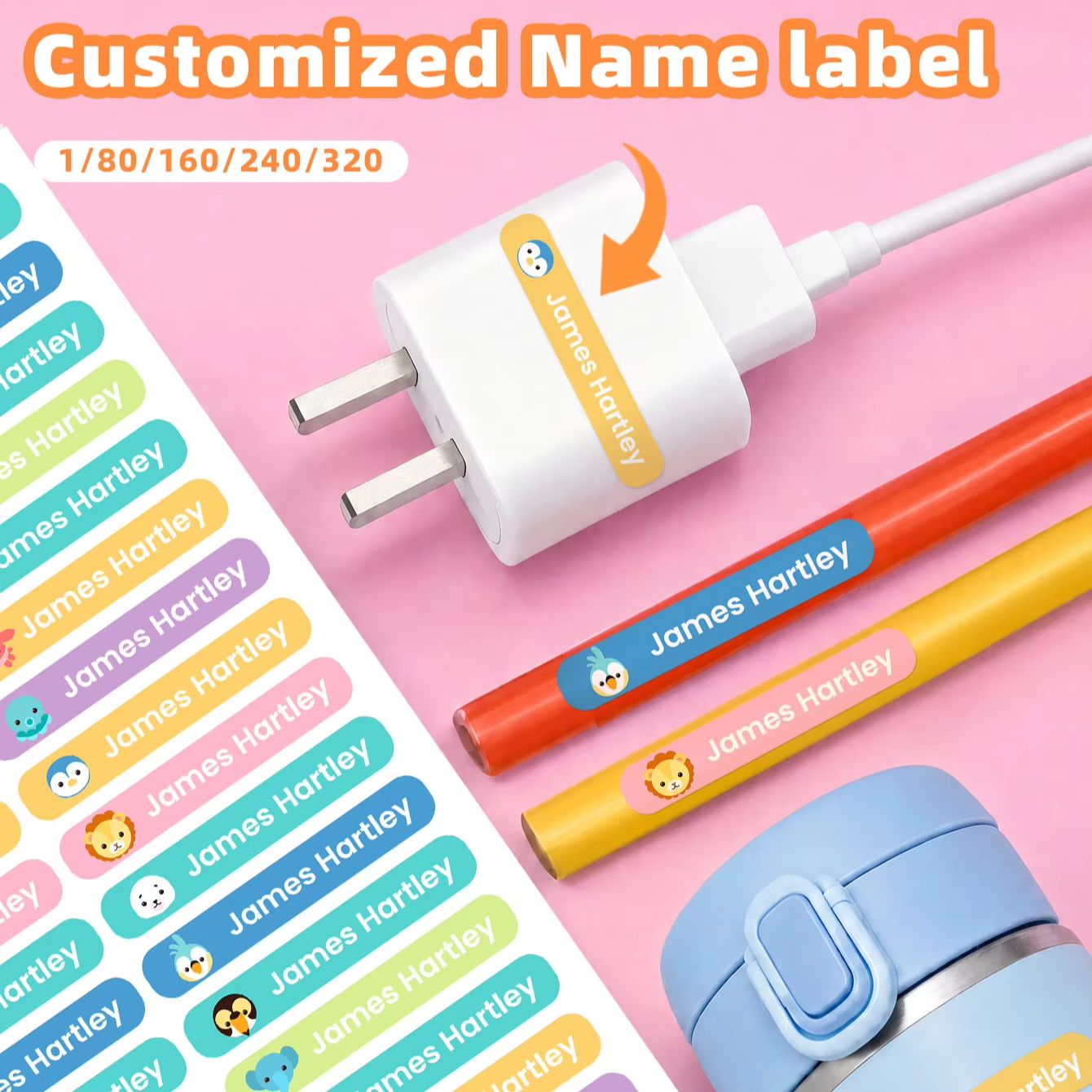 1-320 szt. Personalizowane nak – Personalized Name Box recenzja i cena